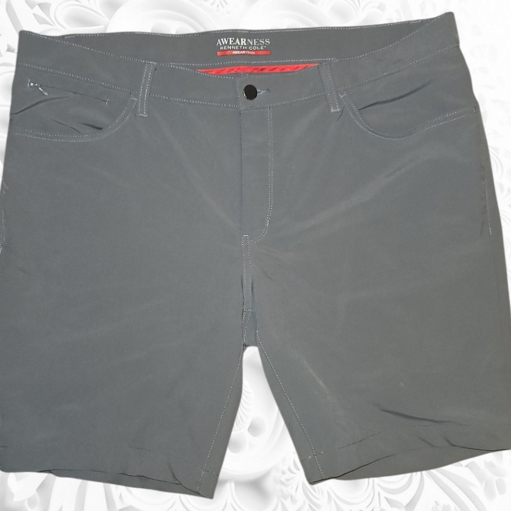 Kenneth Cole Aweaness Men's Gray Shorts